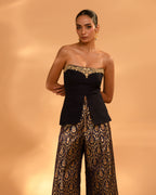 Sultana Set In Navy and Gold