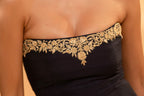 Sultana Set In Navy and Gold